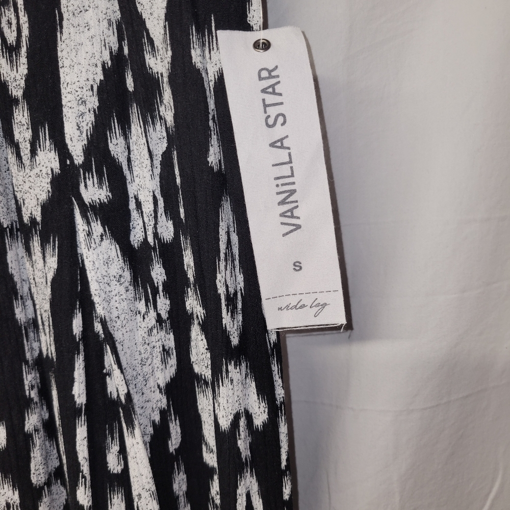 Vanilla Star Wide Leg Stretchy Waist Boho Pants - Picture 7 of 12